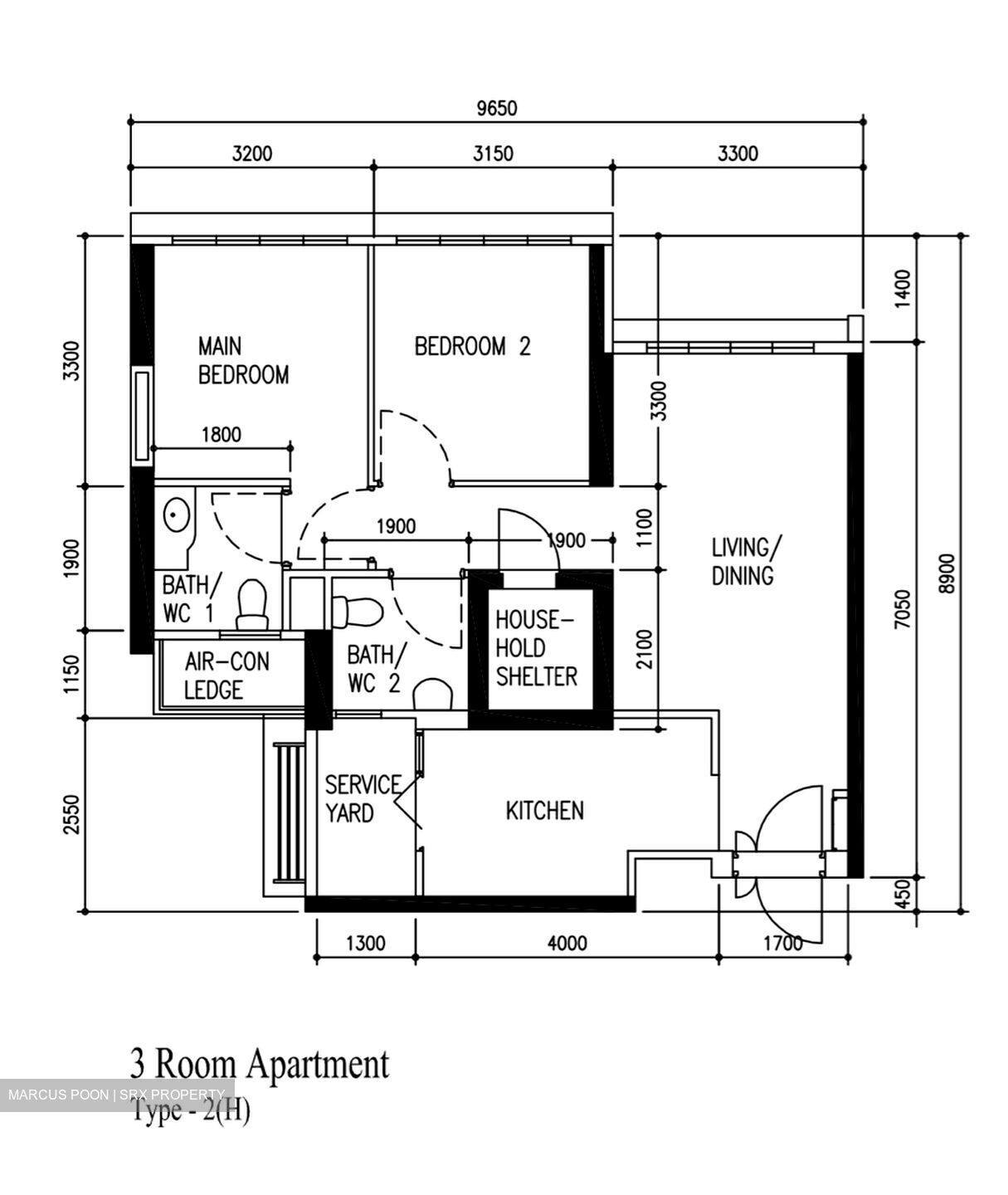 Upper Boon Keng Road (Kallang/Whampoa), HDB 3 Rooms For Sale 100601771